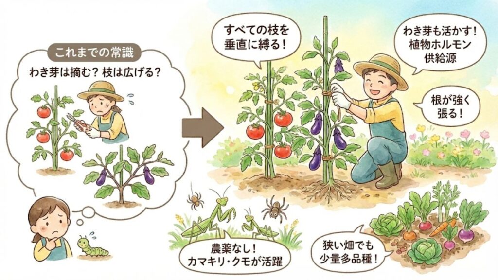 植物ホルモンを活性化させる栽培方法の秘密