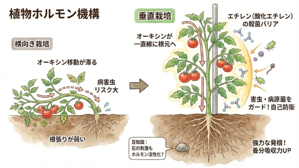 植物ホルモンを活性化させる栽培方法の秘密