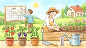 夏野菜の栽培カレンダーと苗を植える時期の最適解｜初心者も安心