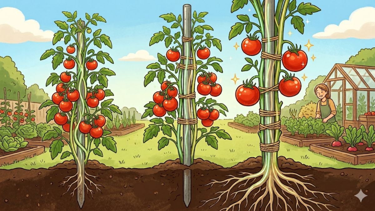 トマトの垂直栽培で収穫量アップ！道法スタイルの極意