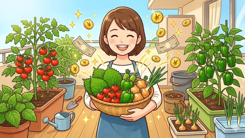 家庭菜園で元が取れる野菜！節約と収益を最大化するコツ