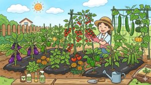 夏野菜で育てやすい種類はどれ？小さな畑で収穫量を増やす秘訣